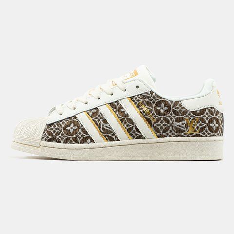Adidas Superstar x Louis Vuitton Cream Brown ALL23307 фото