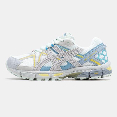 Asics Gel-Kahana 8 White Blue Yellow ALL16746 фото