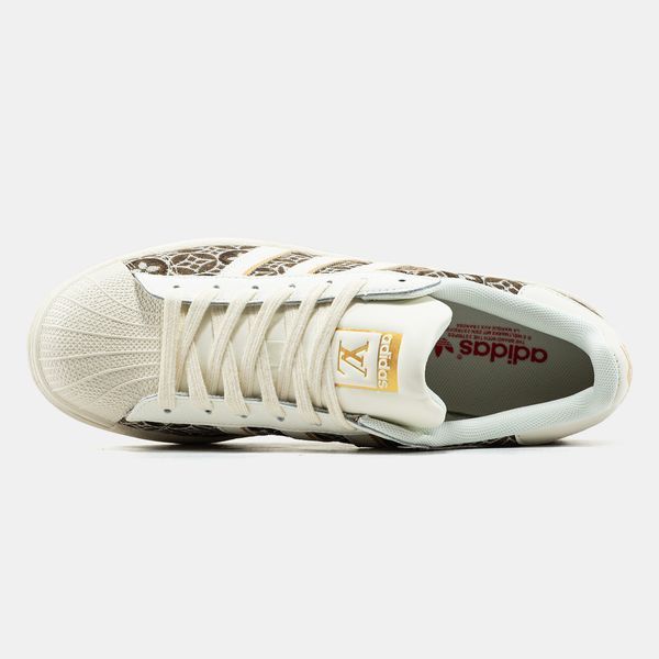 Adidas Superstar x Louis Vuitton Cream Brown ALL23307 фото