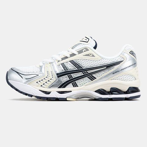 Asics Gel-Kayano 14 White Silver Black ALL12708 фото