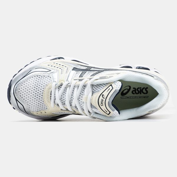 Asics Gel-Kayano 14 White Silver Black ALL12708 фото