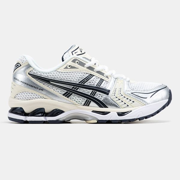 Asics Gel-Kayano 14 White Silver Black ALL12708 фото