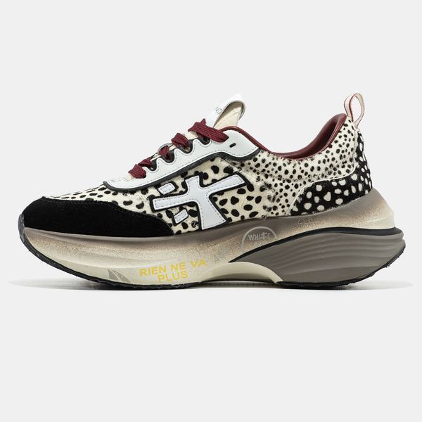 Premiata Hill Beige Black Leopard ALL23662 фото