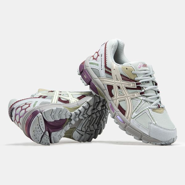 Asics Gel-Kahana 8 Grey Burgundy ALL13189 фото