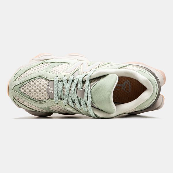 New Balance 9060 Mint Grey Orange ALL14899 фото