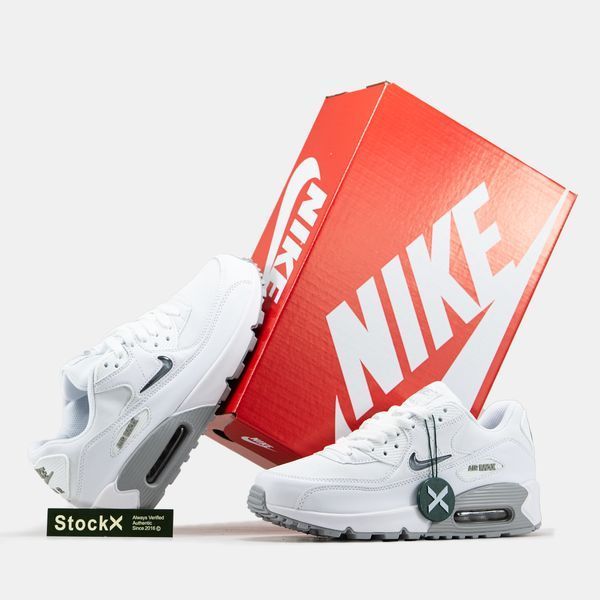 Nike Air Max 90 White Grey ALL17728 фото