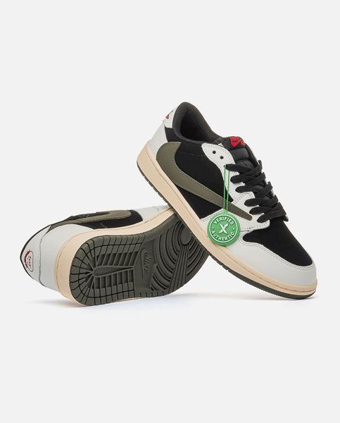 Air Jordan 1 Low OG x Travis Scott Olive ALL11852 фото