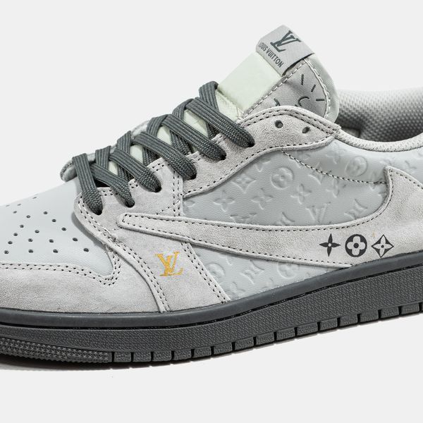 Air Jordan 1 Low x Travis Scott x Louis Vuitton ALL23857 фото