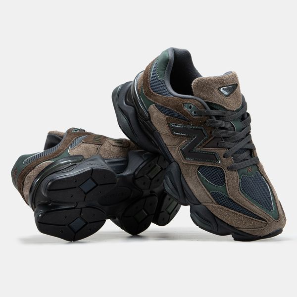 New Balance 9060 Beef and Broccol Brown Black ALL11838 фото