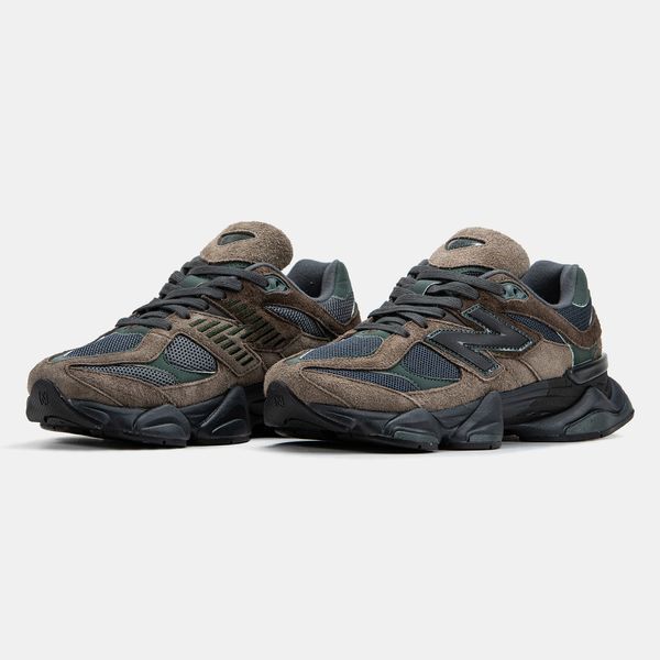 New Balance 9060 Beef and Broccol Brown Black ALL11838 фото