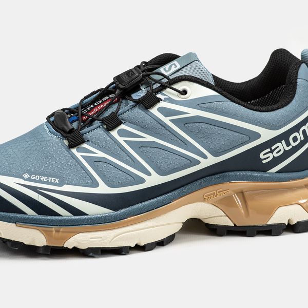 Salomon XT-6 Advanced Blue Beige GORE-TEX ALL17989 фото