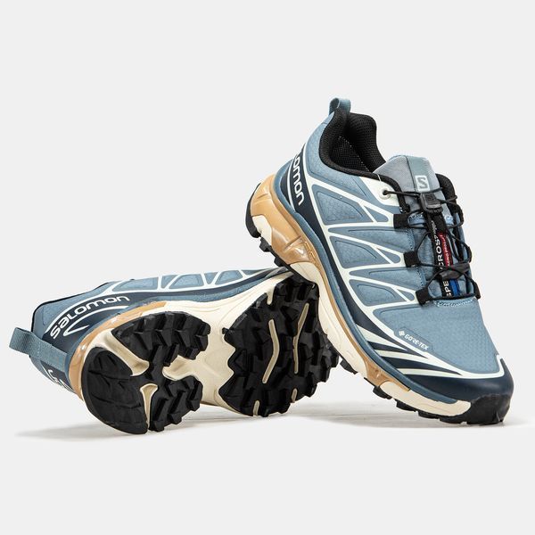 Salomon XT-6 Advanced Blue Beige GORE-TEX ALL17989 фото