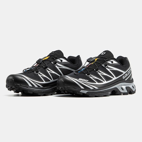 Salomon XT-6 Soft Ground Black Silver ALL20388 фото