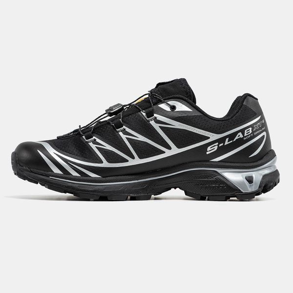 Salomon XT-6 Soft Ground Black Silver ALL20388 фото