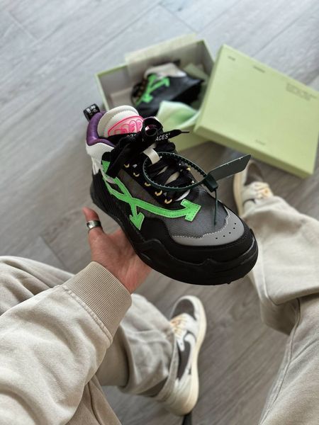 OFF-WHITE Odsy-1000 Cream White Green ALL18122 фото