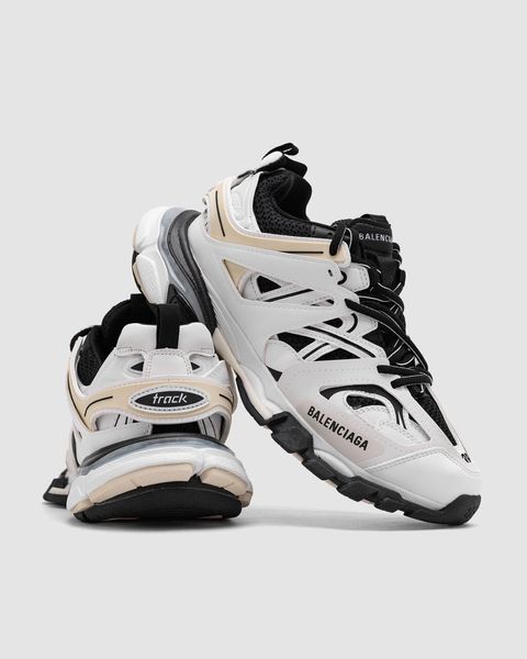Balenciaga Track Worn Out White, Black Low Top ALL12462 фото