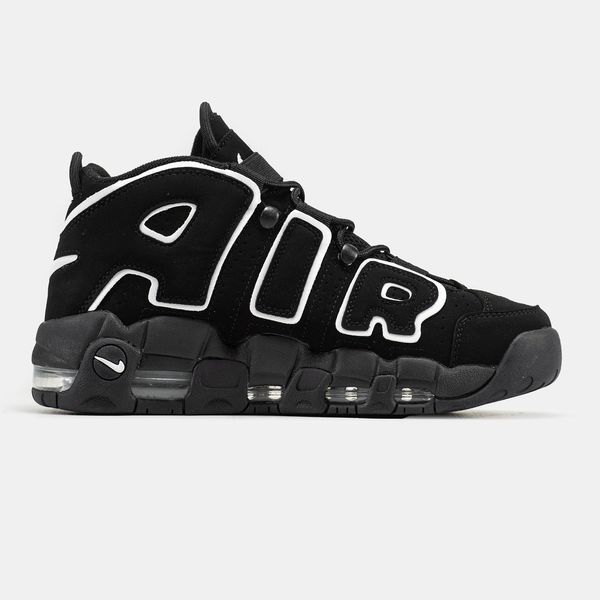 Nike Air More Uptempo Black White ALL02226 фото