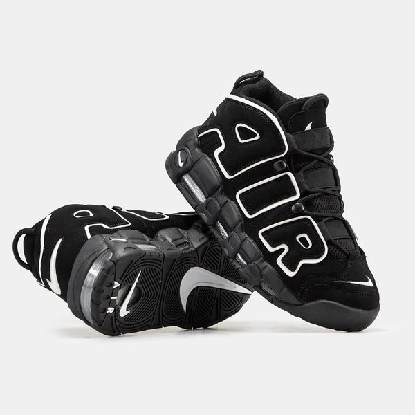 Nike Air More Uptempo Black White ALL02226 фото