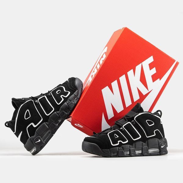 Nike Air More Uptempo Black White ALL02226 фото