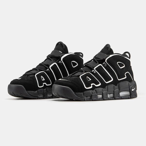 Nike Air More Uptempo Black White ALL02226 фото