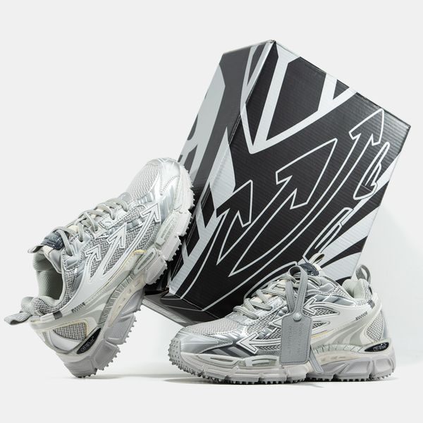 Off-White Be Right Back White Silver ALL20228 фото