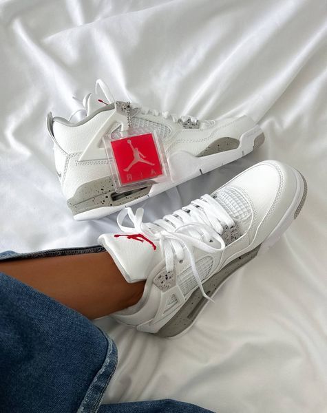 Air Jordan 4 Retro &ldquo;White Oreo&rdquo; ALL06335 фото