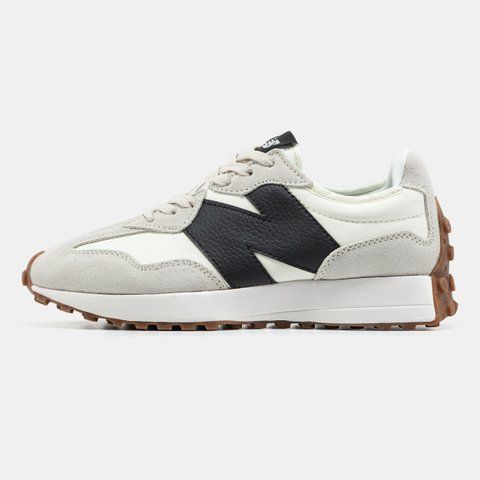 New Balance 327 Beige Black ALL13929 фото
