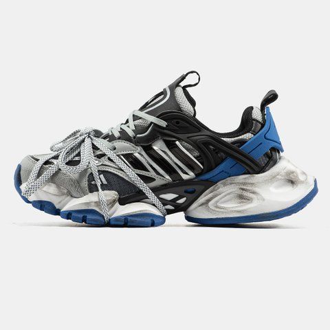 Adidas Vento XLG Runner Deluxe Grey Black Blue ALL24833 фото