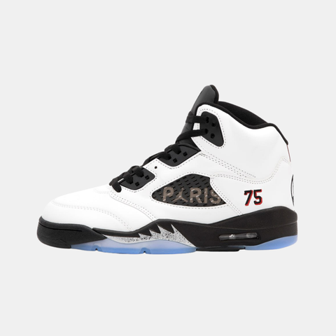 Jordan 5 Retro White Black Paris 75 ALL13239 фото