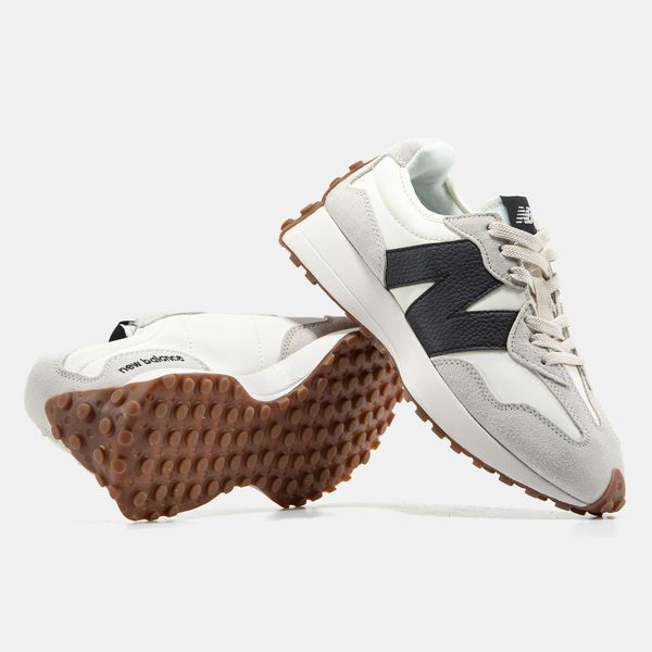 New Balance 327 Beige Black ALL13929 фото