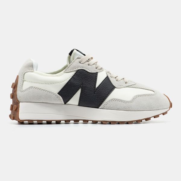 New Balance 327 Beige Black ALL13929 фото