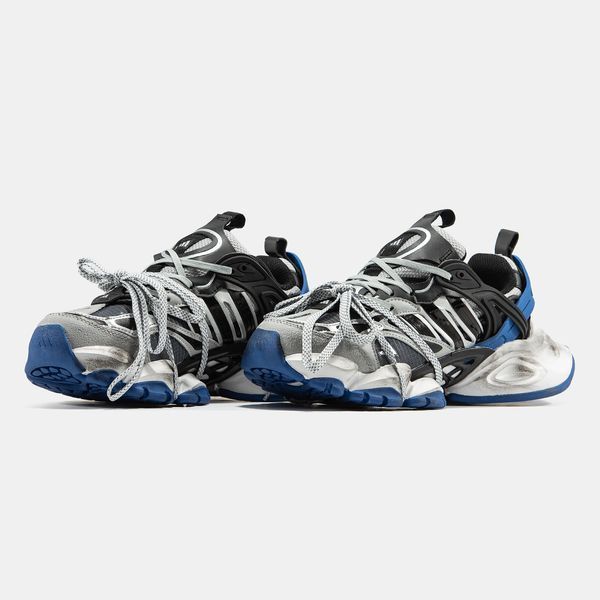 Adidas Vento XLG Runner Deluxe Grey Black Blue ALL24833 фото