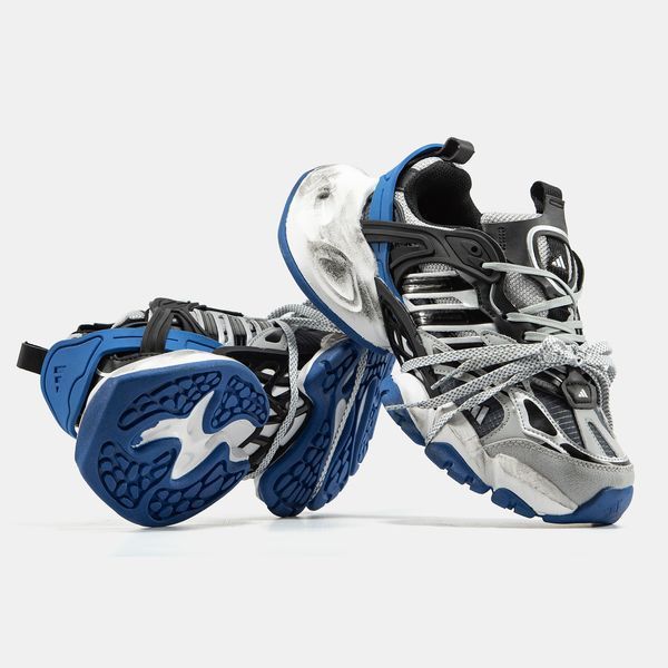 Adidas Vento XLG Runner Deluxe Grey Black Blue ALL24833 фото