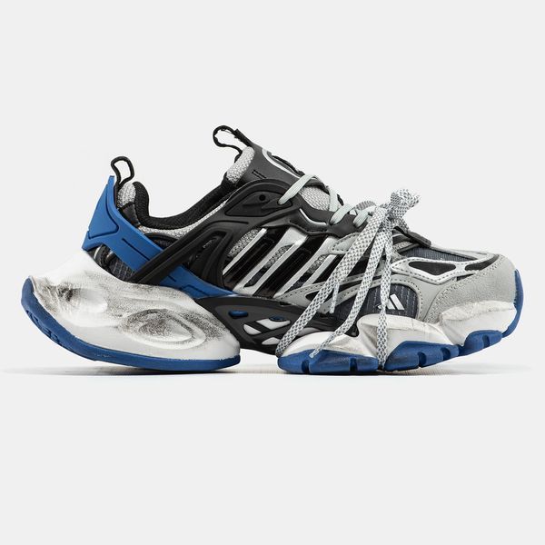 Adidas Vento XLG Runner Deluxe Grey Black Blue ALL24833 фото