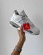 Air Jordan 4 Retro &ldquo;White Oreo&rdquo; ALL06335 фото 2