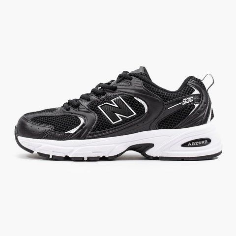 New Balance 530 Black White ALL04751 фото