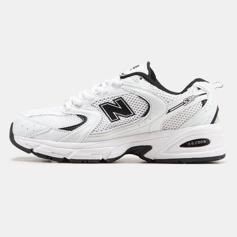 New Balance 530 White Black ALL11518 фото