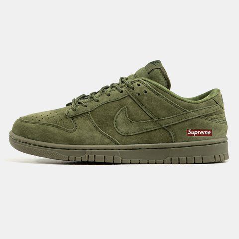 Nike SB Dunk Low x Supreme Khaki ALL23708 фото