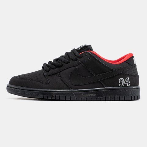 Nike SB Dunk x Supreme Black ALL21617 фото