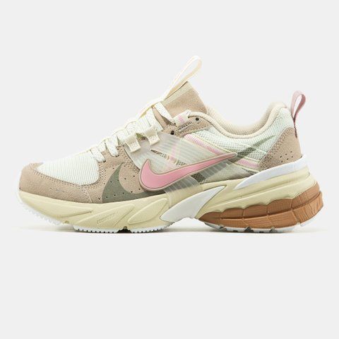 Nike V2K Run Beige Pink Green ALL17495 фото