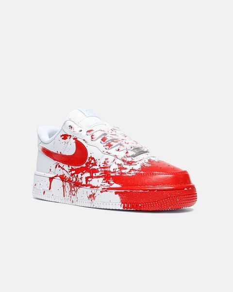 Nike Air Force 1 Low &lsquo;Custom Blood ALL21721 фото