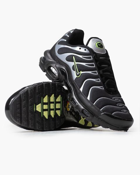Nike Air Max Plus TN Black Green Silver ALL09118 фото