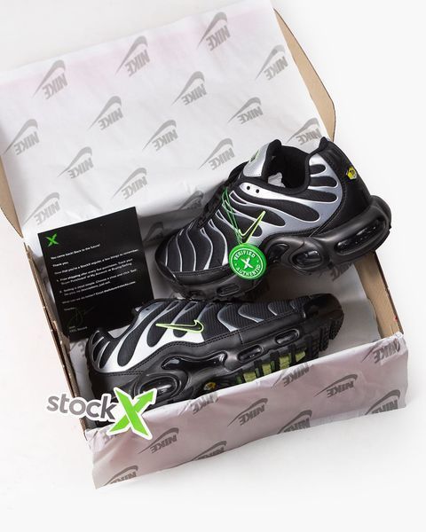 Nike Air Max Plus TN Black Green Silver ALL09118 фото