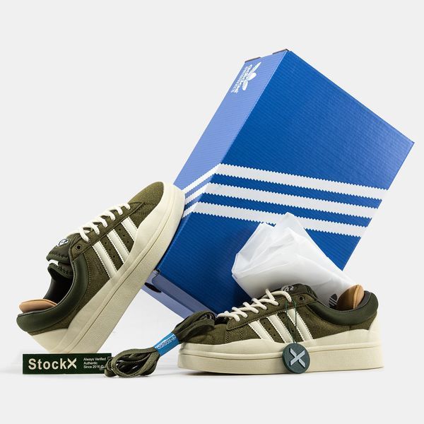 Adidas Campus x Bad Bunny Wild Moss ALL13188 фото