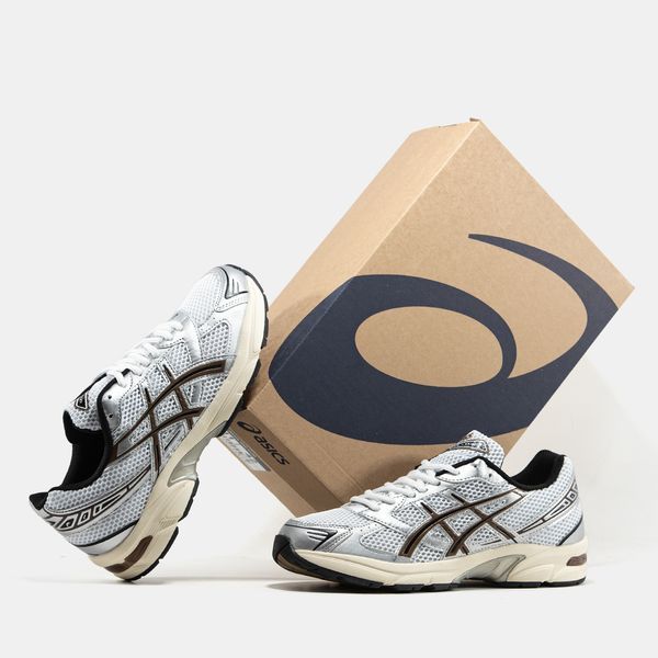 Asics Gel-1130 White Silver Brown ALL14614 фото