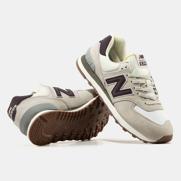 New Balance 574 Beige Bordo ALL22299 фото