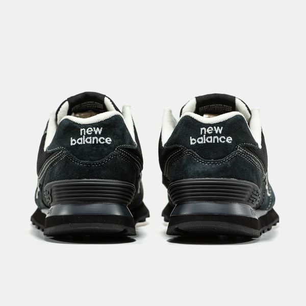 New Balance 574 Black White ALL23641 фото