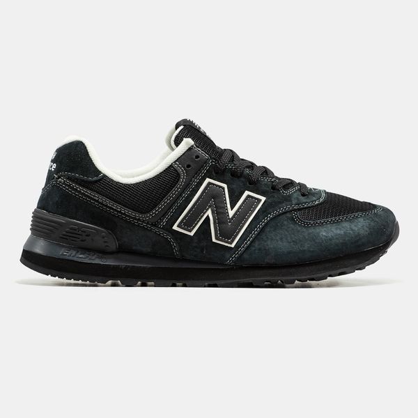 New Balance 574 Black White ALL23641 фото