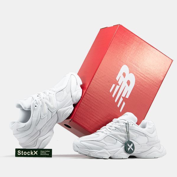 New Balance 9060 Triple White ALL16796 фото