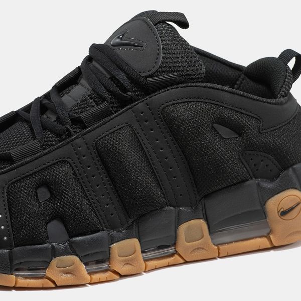 Nike Air More Uptempo Low Black Gum ALL19575 фото